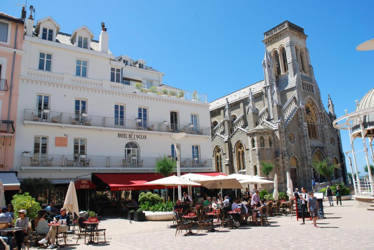 Hotel De L'Ocean Biarritz Dış mekan fotoğraf